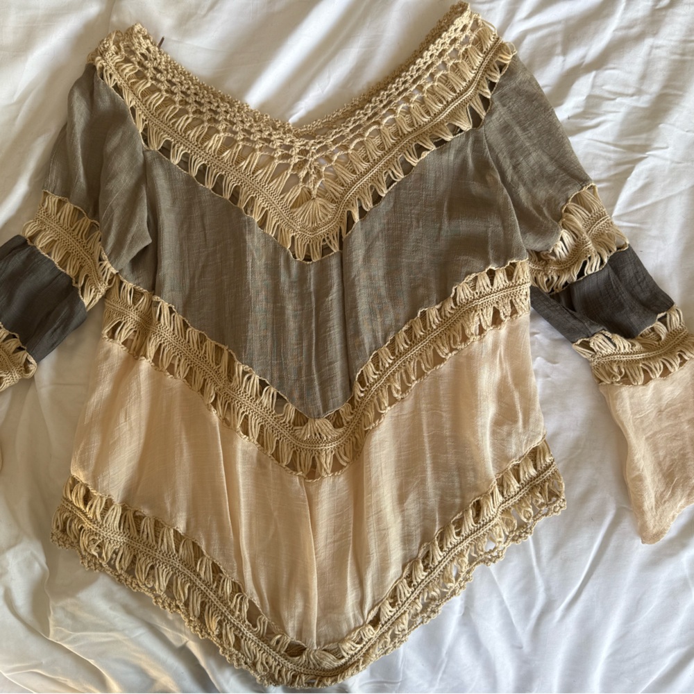 2 bohemian tops one is free